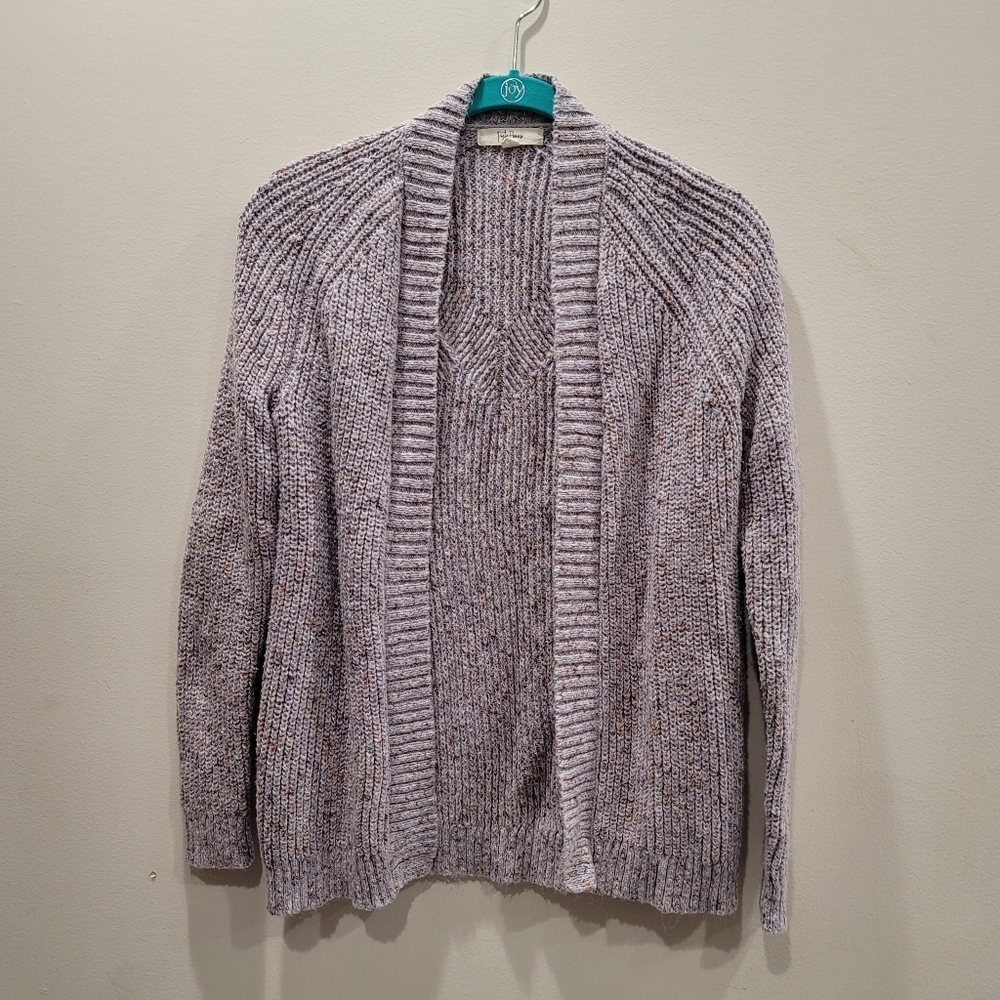 Sz Small Peyton Primrose Cotton Blend Open Knit Cardigan